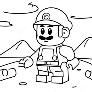 Pagina Para Colorir Aventura Do Lego Mario 11748-9621