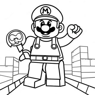 Pagina Para Colorir Aventura Do Lego Mario 11748-9623