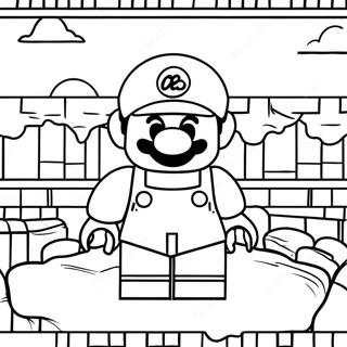 Pagina Para Colorir Aventura Do Lego Mario 11748-9646