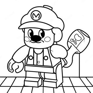 Pagina Para Colorir Aventura Do Lego Mario 11748-9648