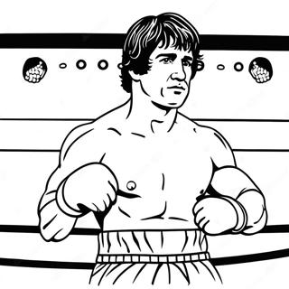 Pagina Para Colorir Rocky Balboa Boxe 11767-9659