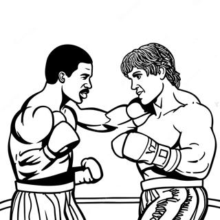 Pagina Para Colorir Rocky Vs Apollo Creed 11768-9661