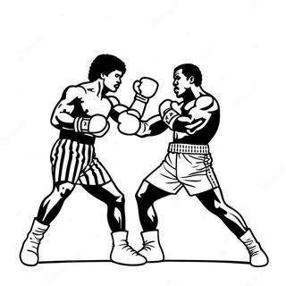 Pagina Para Colorir Rocky Vs Apollo Creed 11768-9662