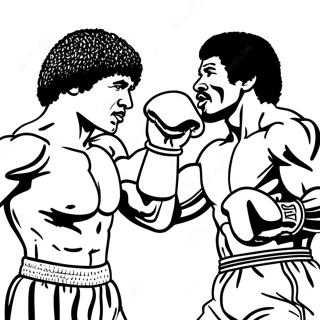 Pagina Para Colorir Rocky Vs Apollo Creed 11768-9663