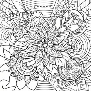 Pagina Para Colorir Mandala De Flor De Relaxamento 11797-9676