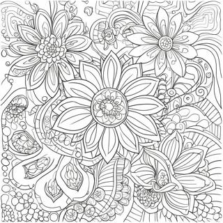 Pagina Para Colorir Padroes De Flor De Relaxamento Intricados 11798-9677