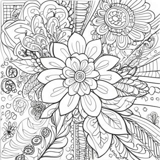 Pagina Para Colorir Padroes De Flor De Relaxamento Intricados 11798-9679