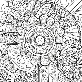 Pagina Para Colorir Mandala Satisfatoria 11807-9683