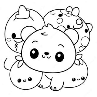 Pagina Para Colorir De Personagens Fofos Tsum Tsum 11888-9734