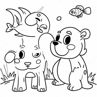 Pagina Para Colorir Criacao Dos Animais 11898-9741