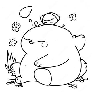 Snorlax Páginas Para Colorir