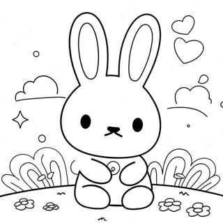 Pagina Para Colorir Miffy 11927-9764