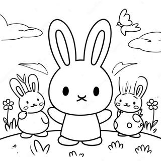 Pagina Para Colorir Miffy Com Amigos 11928-9768