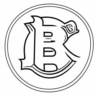 Pagina Para Colorir Do Logo Dos Bruins 12007-9827