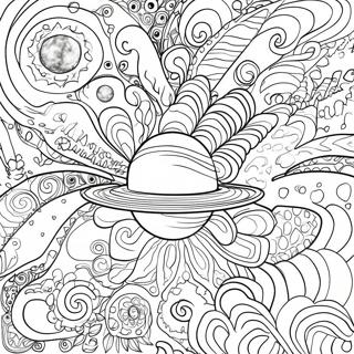 Pagina Para Colorir Do Espaco Galactico 12027-9843