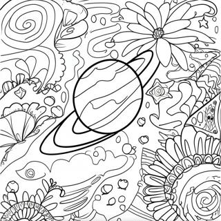 Pagina Para Colorir Do Espaco Galactico 12027-9844