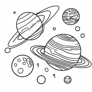 Pagina Para Colorir Do Sistema Planetario Colorido 12028-9845