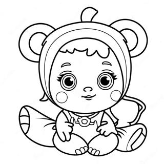 Pagina Para Colorir Da Boneca Baby Alive 12037-9850