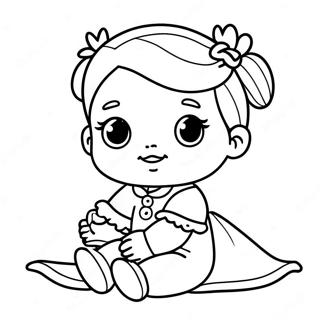 Pagina Para Colorir Da Boneca Baby Alive 12037-9851