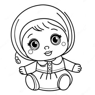 Pagina Para Colorir Da Boneca Baby Alive 12037-9852