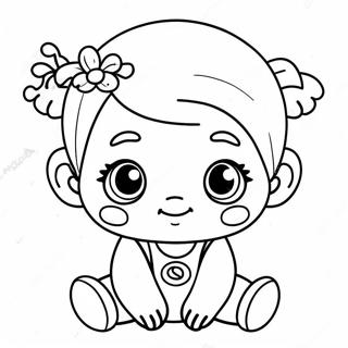 Pagina Para Colorir Do Personagem Baby Alive Fofo 12038-9853