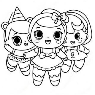 Pagina Para Colorir Da Festa Das Bonecas Lol Surprise 12068-9880