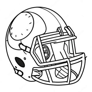 Pagina Para Colorir Capacete De Futebol 12227-10177