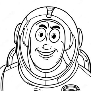 Pagina Para Colorir Do Buzz Lightyear No Espaco 1222-977