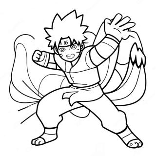 Pagina Para Colorir Do Naruto Nove Caudas 12267-10034