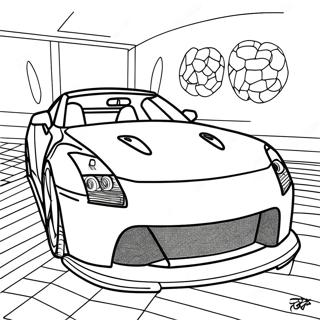 Pagina Para Colorir Do Carro Esportivo Gtr 12287-10225