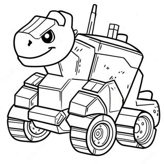 Pagina Para Colorir Do Dinotrux 12297-10059