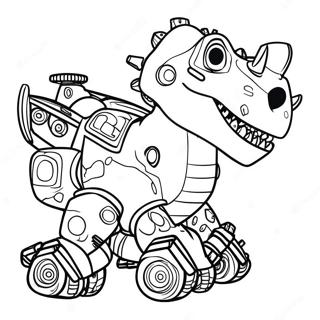 Pagina Para Colorir Do Dinotrux 12297-10233