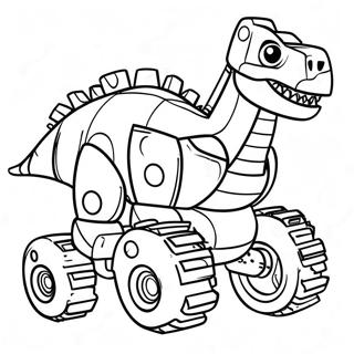 Pagina Para Colorir Do Dinotrux 12297-10234