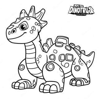 Pagina Para Colorir Do Rux O Dinotrux 12298-10239