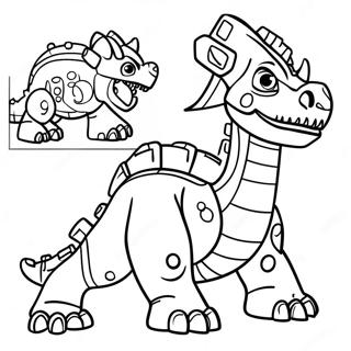 Pagina Para Colorir Do Rux O Dinotrux 12298-10240