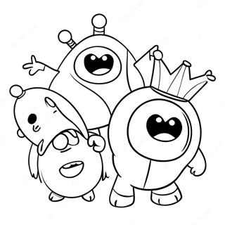 Pagina Para Colorir Dos Oddbods 12327-10082