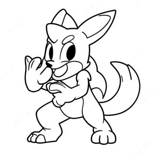 Pagina Para Colorir Lucario 12367-10290