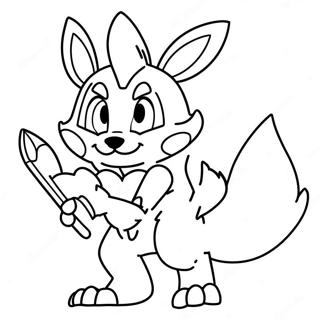 Pagina Para Colorir Lucario 12367-10291