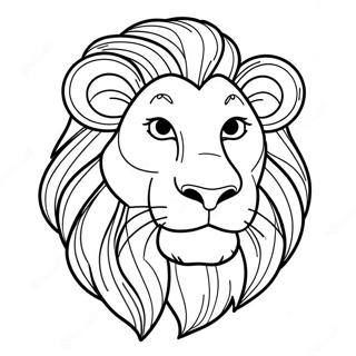 Pagina Para Colorir Mufasa Rei Leao 12377-10297