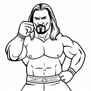 Pagina Para Colorir Dos Superstars Da Wwe Em Acao 12388-10310