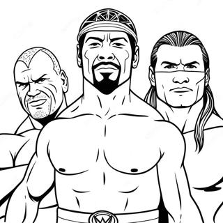 Pagina Para Colorir Dos Superstars Da Wwe Em Acao 12388-10311