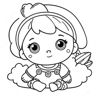 Pagina Para Colorir Boneca Bebe 12577-10467