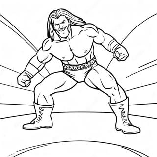 Pagina Para Colorir Acao De Lutador Dinamico Da Wwe 12588-10479