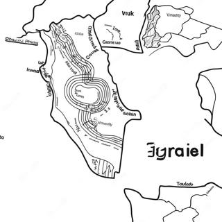 Pagina Para Colorir Mapa De Israel 12617-10498