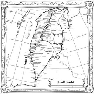 Pagina Para Colorir Mapa De Israel 12617-10500