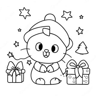 Pagina Para Colorir Natal Sanrio 12627-10507