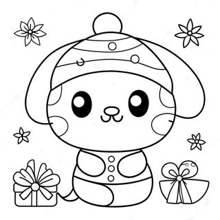 Pagina Para Colorir Natal Sanrio 12627-10508