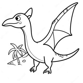 Pagina Para Colorir Do Pterodactilo 12677-10546