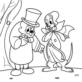 Scrooge E O Fantasma Do Natal Passado Pagina Para Colorir 12708-10576