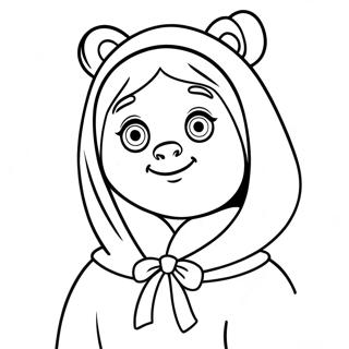 Pagina Para Colorir Masha E O Urso 12757-10610